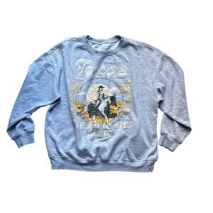 Zoe & Liv Texas Lone Star State Graphic Sweatshirt XXL
